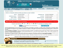 Tablet Screenshot of chile.psicologosensantiago.com